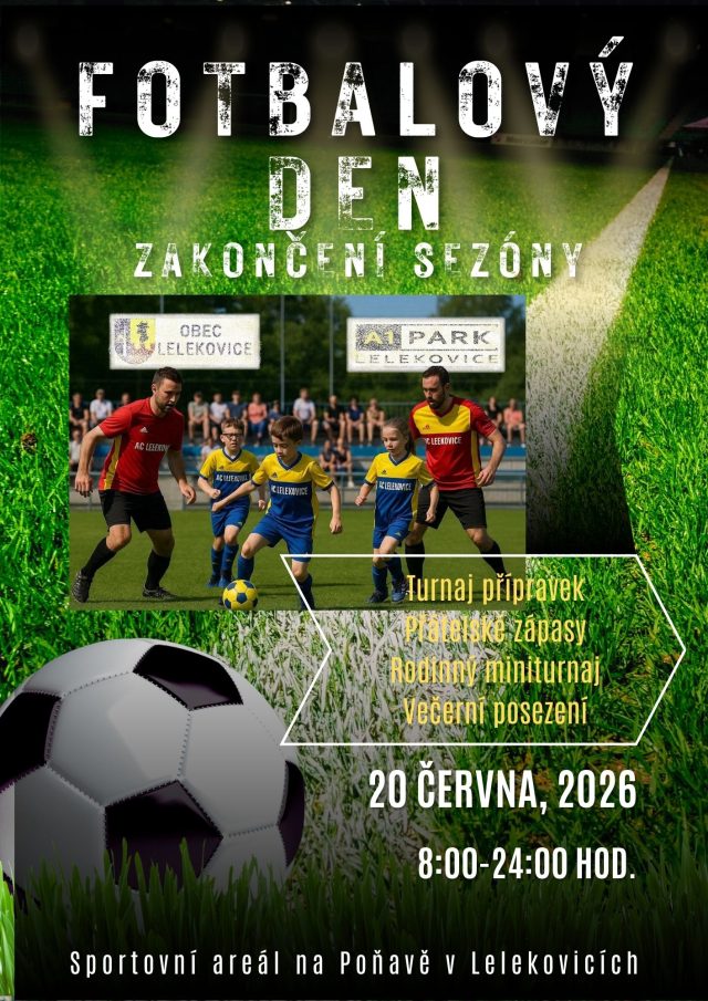 Fotbalový den – ukončení sezony