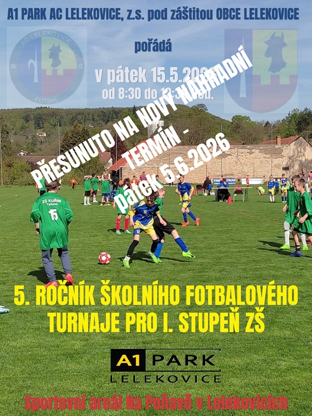 5. ročník školního fotbalového turnaje